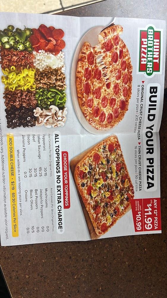 Hunt Brothers Pizza Menu image 3