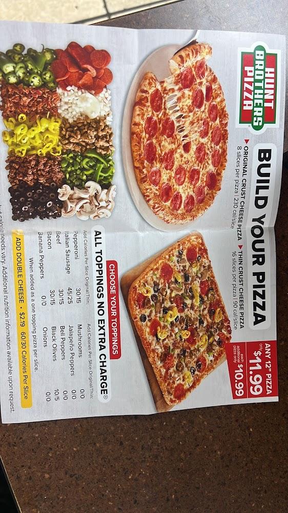 Hunt Brothers Pizza Menu image 4